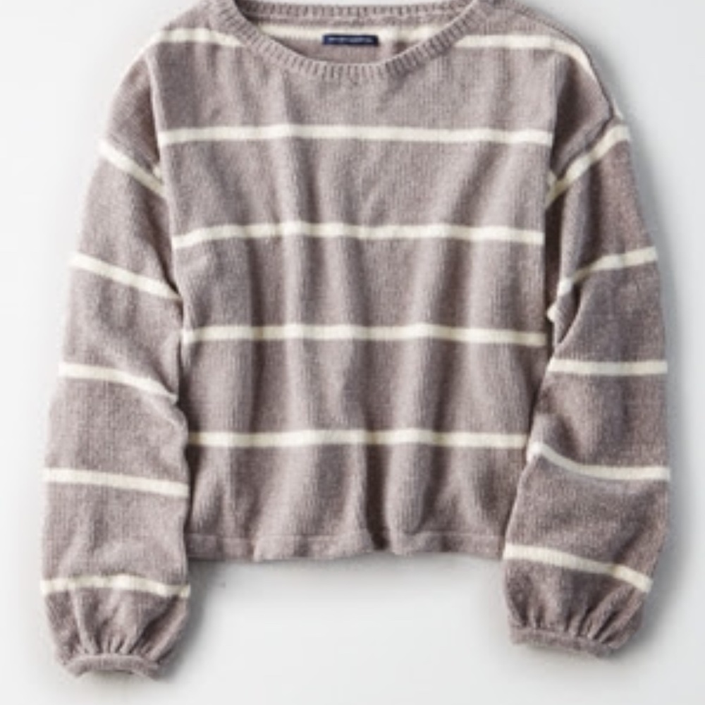 American Eagle Balloon Sleeve Sweater